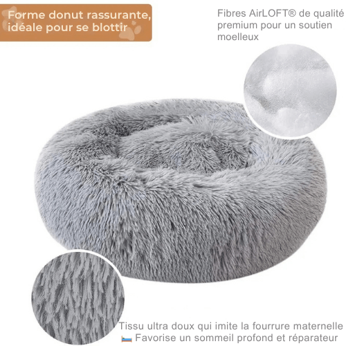 RêveBed™ – Lit apaisant pour chien – Moelleux, anti-stress et sécurisé