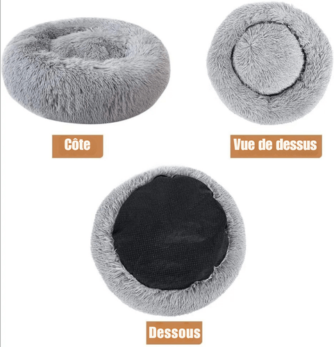 RêveBed™ – Lit apaisant pour chien – Moelleux, anti-stress et sécurisé